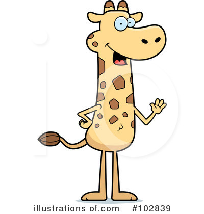 Giraffe Clipart #102839 by Cory Thoman