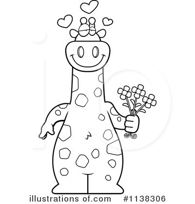 Royalty-Free (RF) Giraffe Clipart Illustration by Cory Thoman - Stock Sample #1138306