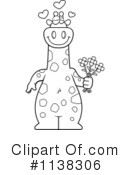 Giraffe Clipart #1138306 by Cory Thoman