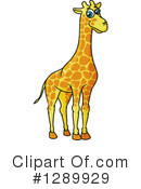 Giraffe Clipart #1289929 by Vector Tradition SM