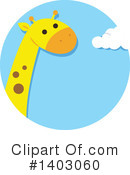 Giraffe Clipart #1403060 by BNP Design Studio