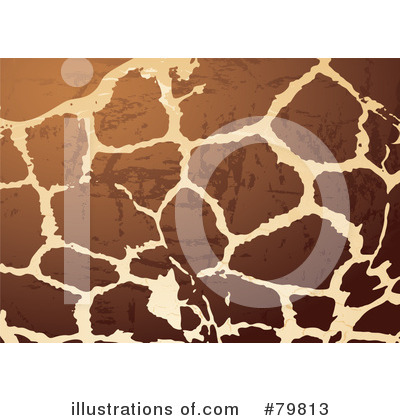Giraffe Print Clipart #79813 by michaeltravers
