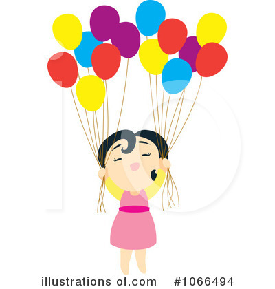 Balloon Clipart #1066494 by Cherie Reve