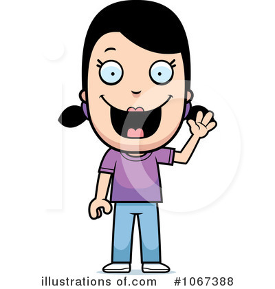 Royalty-Free (RF) Girl Clipart Illustration by Cory Thoman - Stock Sample #1067388