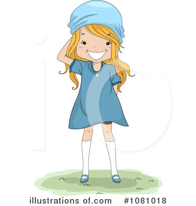Royalty-Free (RF) Girl Clipart Illustration by BNP Design Studio - Stock Sample #1081018