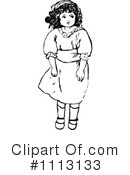 Girl Clipart #1113133 by Prawny Vintage