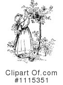 Girl Clipart #1115351 by Prawny Vintage