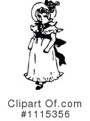 Girl Clipart #1115356 by Prawny Vintage