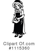 Girl Clipart #1115360 by Prawny Vintage