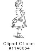Girl Clipart #1148064 by Prawny Vintage