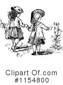 Girl Clipart #1154800 by Prawny Vintage