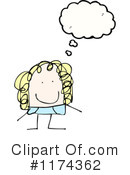 Girl Clipart #1174362 by lineartestpilot
