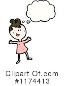 Girl Clipart #1174413 by lineartestpilot