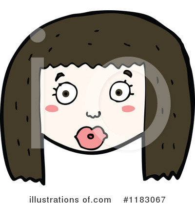 Royalty-Free (RF) Girl Clipart Illustration by lineartestpilot - Stock Sample #1183067