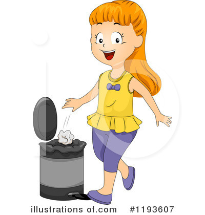 Trash Can Clipart #1193607 by BNP Design Studio