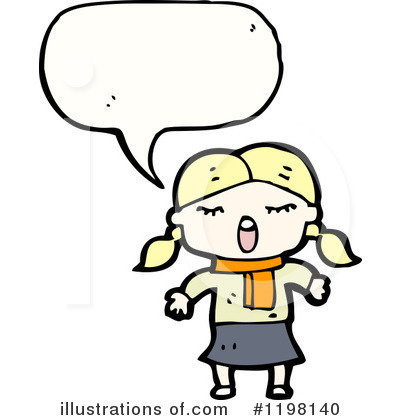 Royalty-Free (RF) Girl Clipart Illustration by lineartestpilot - Stock Sample #1198140