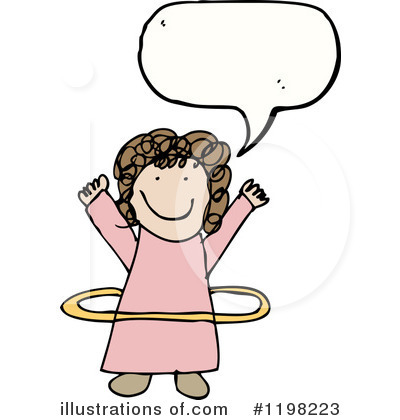 Royalty-Free (RF) Girl Clipart Illustration by lineartestpilot - Stock Sample #1198223