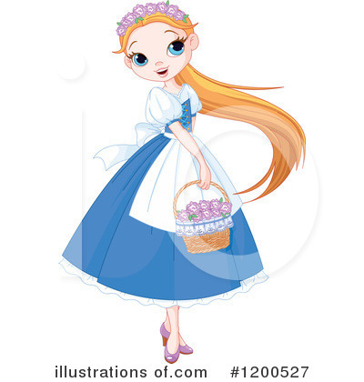 Little Girl Clipart #1200527 by Pushkin