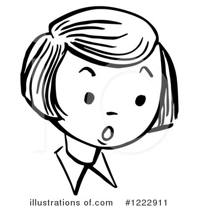 Royalty-Free (RF) Girl Clipart Illustration by Picsburg - Stock Sample #1222911