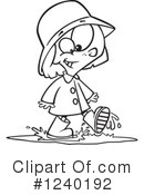 Girl Clipart #1240192 by toonaday