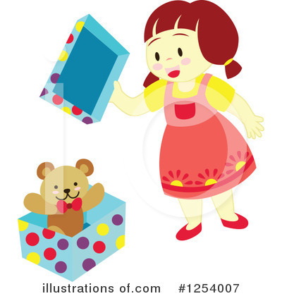 Teddy Bear Clipart #1254007 by Cherie Reve