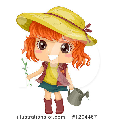 Watering Can Clipart #1294467 by BNP Design Studio