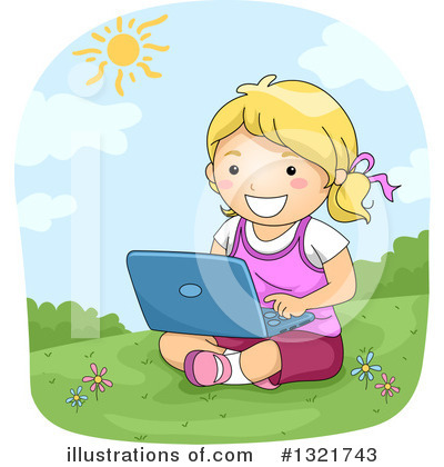 Royalty-Free (RF) Girl Clipart Illustration by BNP Design Studio - Stock Sample #1321743