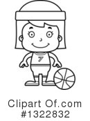 Girl Clipart #1322832 by Cory Thoman