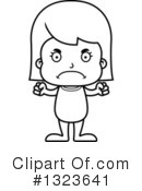 Girl Clipart #1323641 by Cory Thoman