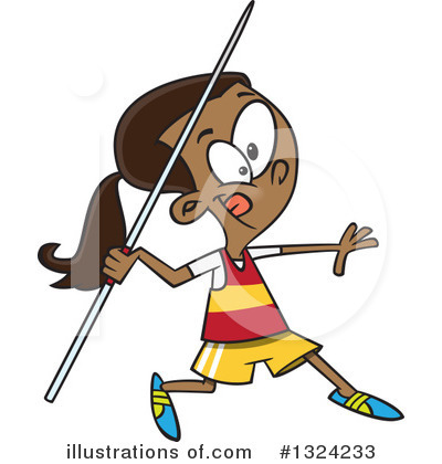 Track And Field Clipart #1324233 by toonaday