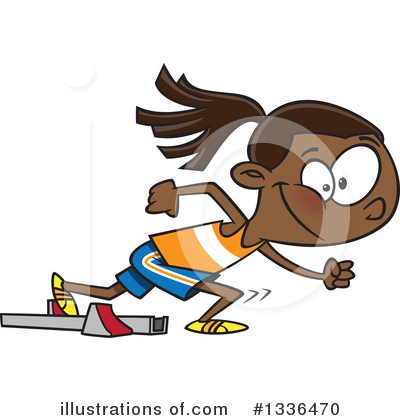 Sprinting Clipart #1336470 by toonaday