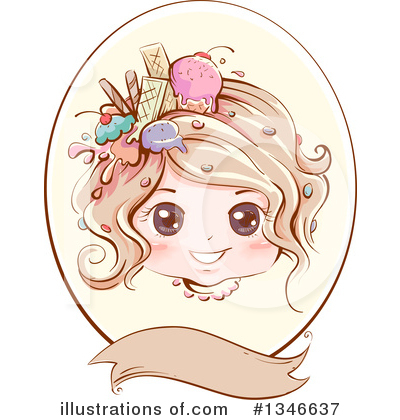 Royalty-Free (RF) Girl Clipart Illustration by BNP Design Studio - Stock Sample #1346637