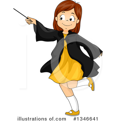 Royalty-Free (RF) Girl Clipart Illustration by BNP Design Studio - Stock Sample #1346641