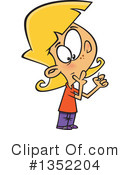 Girl Clipart #1352204 by toonaday