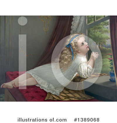 Royalty-Free (RF) Girl Clipart Illustration by JVPD - Stock Sample #1389068
