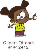 Girl Clipart #1412412 by toonaday