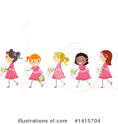 Wedding Party Clipart #1415704 by BNP Design Studio