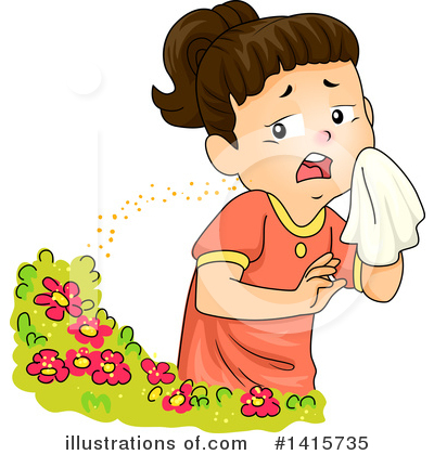 Allergies Clipart #1415735 by BNP Design Studio