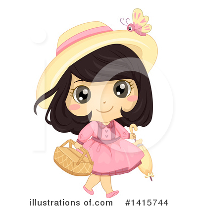 Royalty-Free (RF) Girl Clipart Illustration by BNP Design Studio - Stock Sample #1415744
