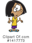 Girl Clipart #1417773 by toonaday