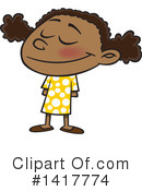 Girl Clipart #1417774 by toonaday