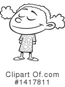 Girl Clipart #1417811 by toonaday