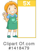 Girl Clipart #1418479 by BNP Design Studio