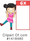 Girl Clipart #1418480 by BNP Design Studio