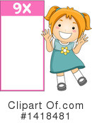 Girl Clipart #1418481 by BNP Design Studio