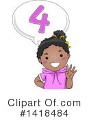 Girl Clipart #1418484 by BNP Design Studio
