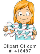 Girl Clipart #1418487 by BNP Design Studio