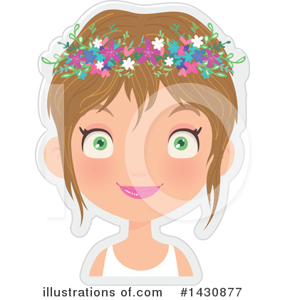 Royalty-Free (RF) Girl Clipart Illustration by Melisende Vector - Stock Sample #1430877