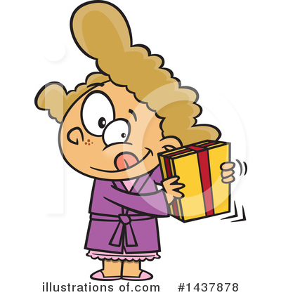 Birthday Presents Clipart #1437878 by toonaday
