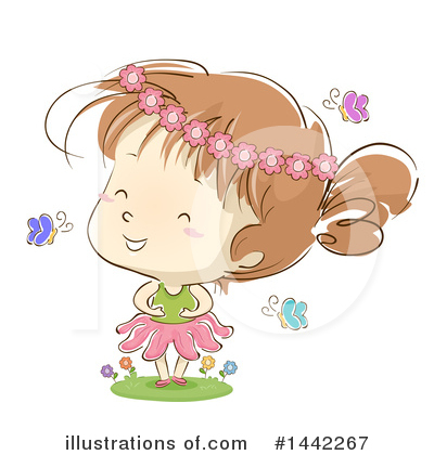 Royalty-Free (RF) Girl Clipart Illustration by BNP Design Studio - Stock Sample #1442267